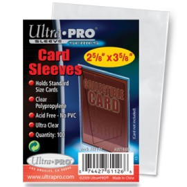 ULTRA PRO Standard Clear Deck Protectors PROTECTION CARTE POKEMON MAGIC